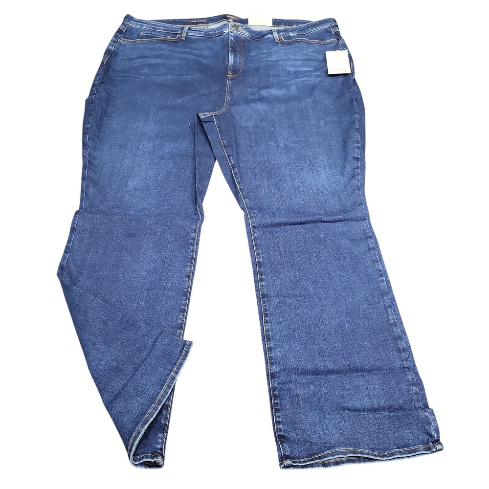 NYDJ Women's LiftTuck Barbara Bootcut Jeans Presidio Plus Size 28W